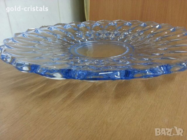  кристална чиния поднос