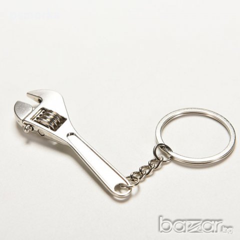 Френски ключ ключодържател метален "инструмент" нов 7мм, снимка 2 - Други ценни предмети - 19876711