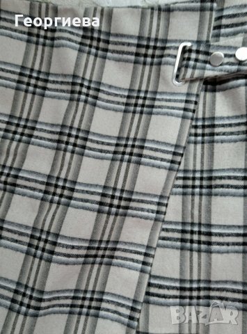 Топла вълнена пола с подплата, снимка 1