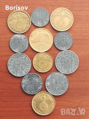 Сребърни монети Deutsches Reich, френски, руски, сръбски... мон
