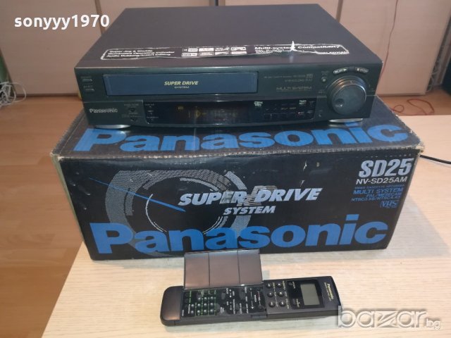panasonic nv-sd25am+remote-made in japan-внос швеицария, снимка 2 - Плейъри, домашно кино, прожектори - 20559367