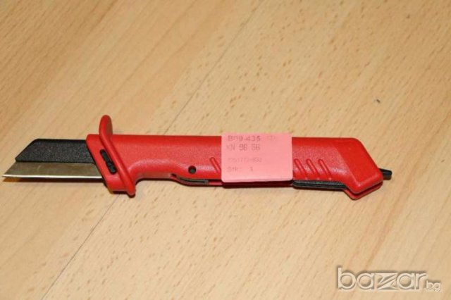 Knipex нож за кабели, сменяемо острие, VDE 1000 V, Германия, снимка 4 - Клещи - 16671412