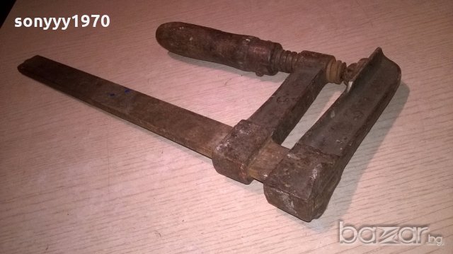 яка стара немска стяга-38х16см-внос швеицария, снимка 5 - Стяги - 19128788