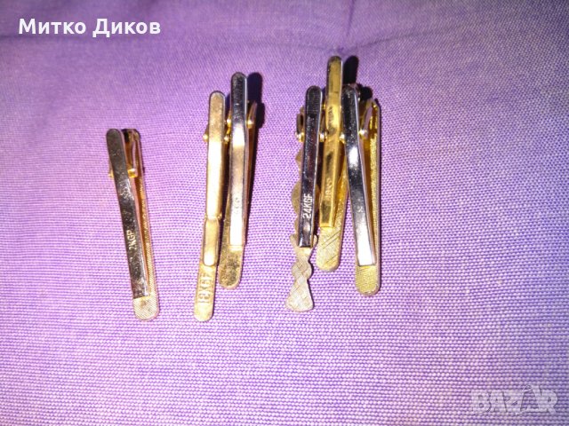 Игли за вратовръзка позлатени, снимка 8 - Други - 13528144