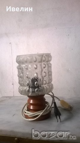 стара нощна лампа, снимка 2 - Настолни лампи - 21331046