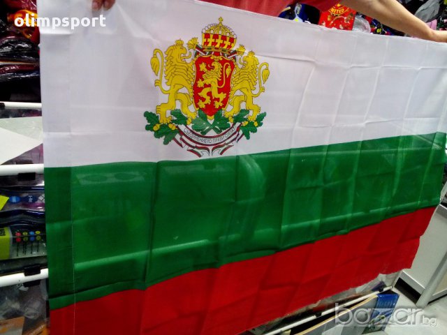 знаме флаг България ново, снимка 1 - Фен артикули - 14764709