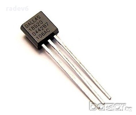 Ардуино сензор за температура Ds18b20 + резистор 4.7кОм, Arduino