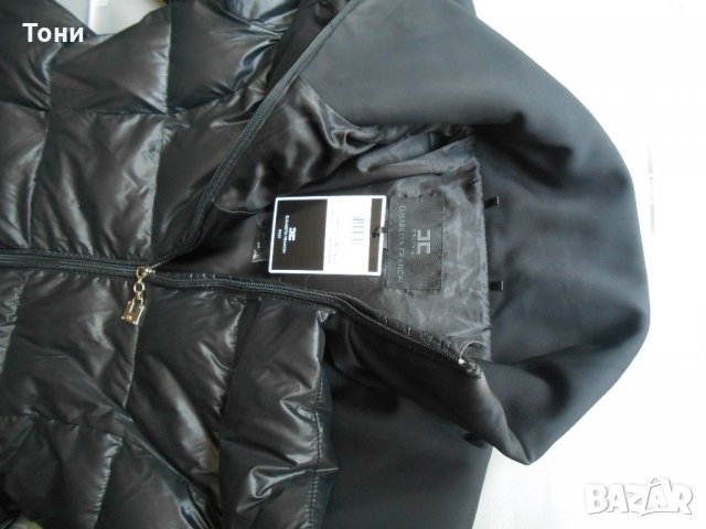 Елегантно черно яке Elisabetta Franchi , снимка 13 - Якета - 21973425