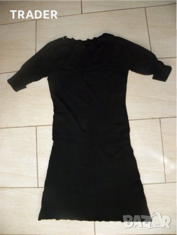 Дамска черна ластична рокля DANDARA, размер М, снимка 14 - Рокли - 23222418