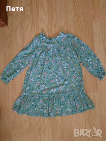 Детска рокля/туника "HM" - 4-6 години, снимка 1 - Детски Блузи и туники - 25483232