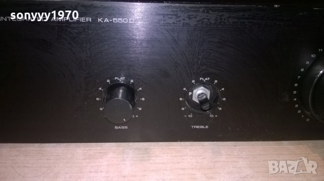 kenwood ka-550d stereo amplifier-made in japan-swiss, снимка 6 - Ресийвъри, усилватели, смесителни пултове - 24370664