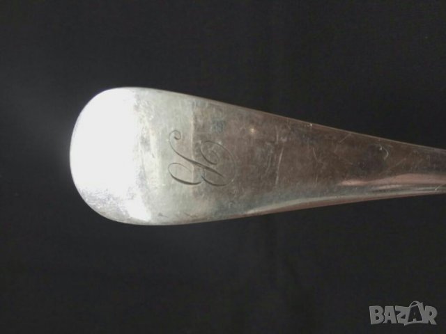 Продавам огромна посребрена лъжица , снимка 2 - Антикварни и старинни предмети - 25458736