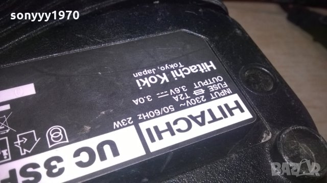 hitachi uc 3sfl li-ion charger-made in japan-внос белгия, снимка 8 - Винтоверти - 25911622