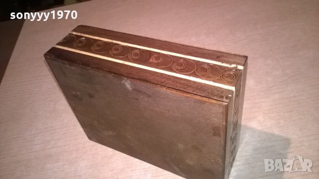 дървена кутия-внос швеицария-19х14х6см, снимка 8 - Колекции - 22057917