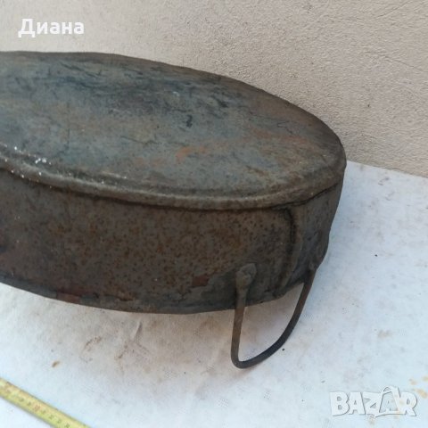 стара кована калайдисана тава за лютеница, агнета , снимка 11 - Антикварни и старинни предмети - 25229763