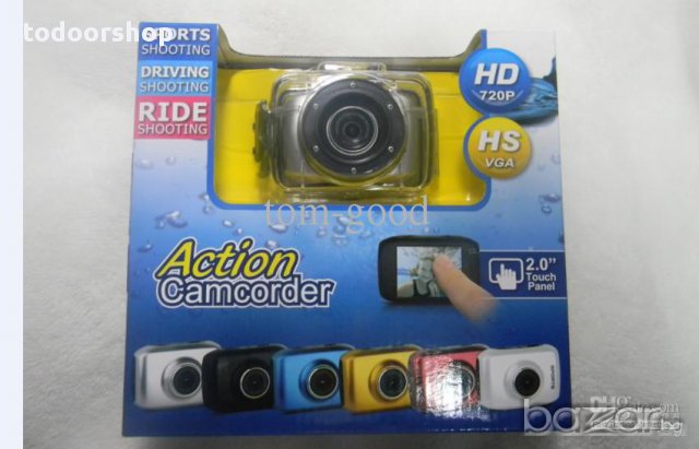Екшън камера видео регистратор черна кутия Водоустойчива, снимка 4 - Камери - 9903462