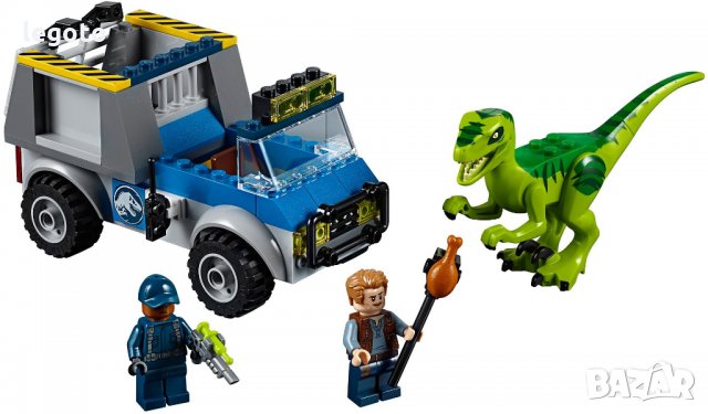 НОВО ЛЕГО 10757 Джуниърс - Спасителен камион за раптор LEGO 10757 Juniors Raptor Rescue Truck, снимка 2 - Образователни игри - 24309578