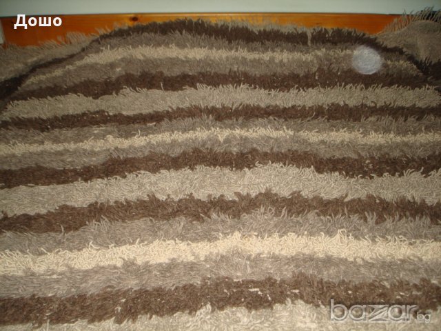 Нови ръчно тъкани китеници 100% вълна в бежово, сиво и тъмнокафяво, снимка 1 - Други ценни предмети - 20759553