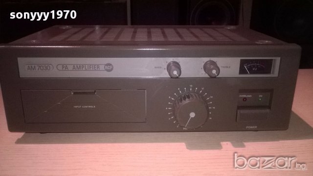 Rcf am7030 pa amplifier-made in italy-внос швеицария, снимка 2 - Ресийвъри, усилватели, смесителни пултове - 12979936