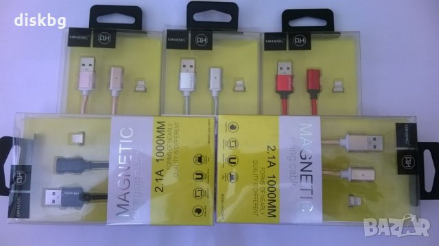 Нов магнитен кабел IPHONE 6/7/8...