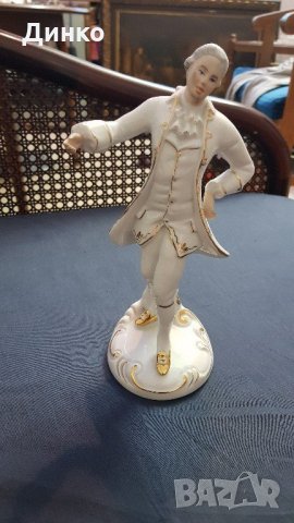 Антична порцеланова фигурка Дукс Бохемия, снимка 6 - Антикварни и старинни предмети - 22019958