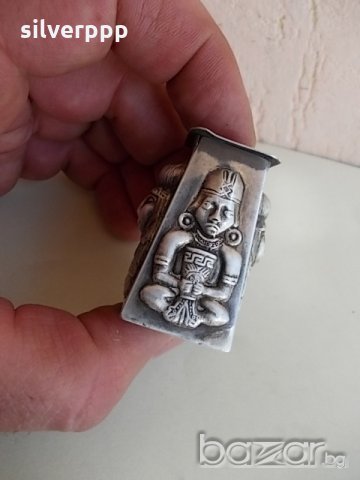 Сребърна солничка - 1, снимка 2 - Антикварни и старинни предмети - 21155317