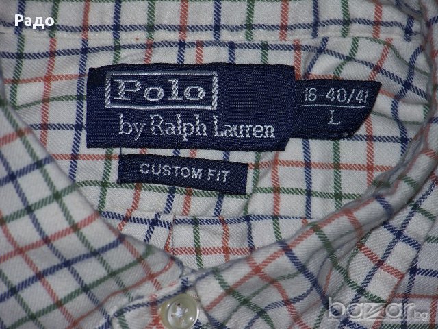 Ralph Lauren - POLO  /M / 100%original / страхотна риза, снимка 6 - Ризи - 16776505