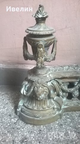 барокова декорация за пред камина, снимка 5 - Антикварни и старинни предмети - 24722787
