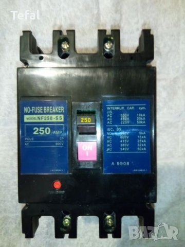 Автоматичен Прекъсвач - 250 А Fuse Breaker, снимка 1 - Други машини и части - 24738712