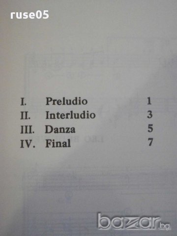 Книга"MUSICA INCIDENTAL CAMPESINA-DOS GUITARRAS-BROUWER"9стр, снимка 3 - Специализирана литература - 15847248