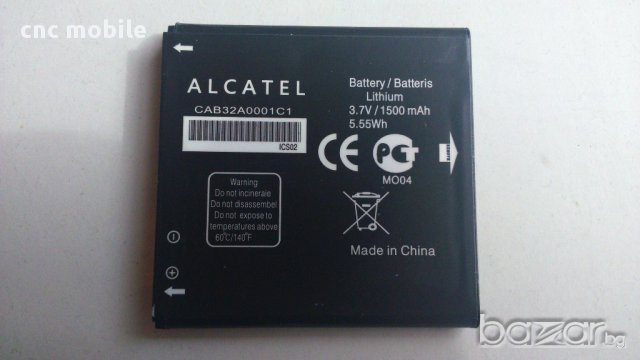 Батерия Alcatel OT6010 - Alcatel OT991 - Alcatel OT992 оригинал , снимка 1 - Оригинални батерии - 13700724