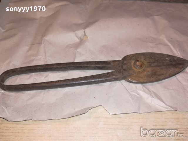 стари ножици за ламарина-29см, снимка 3 - Колекции - 20979240