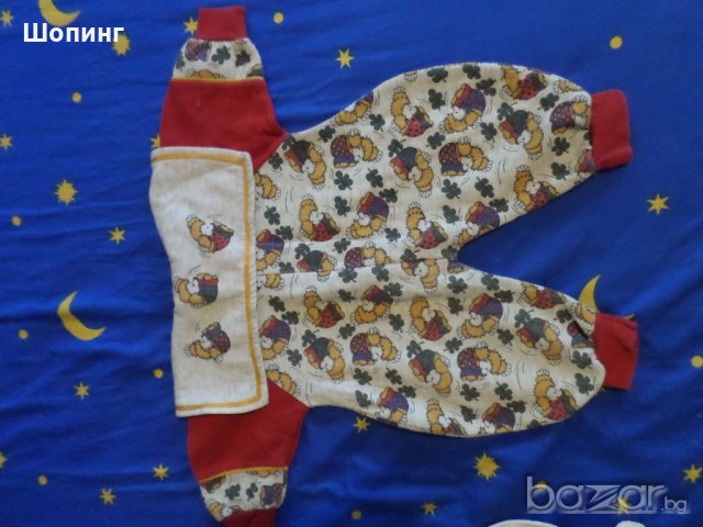 Ватиран ромпър и плътни ританки (н.68), снимка 4 - Бодита за бебе - 19724345