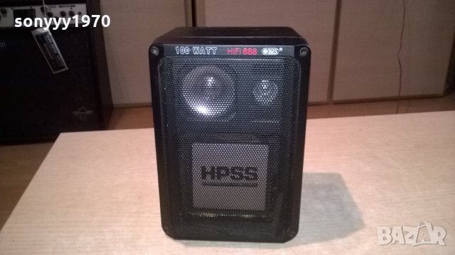 100watt hifi 888-mettal-тонколона-1бр-внос швеицария, снимка 3 - Тонколони - 24235308