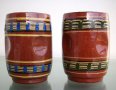 Чаши халби българска керамика комплект, снимка 1