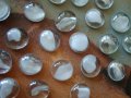 " Бяло " - стъклени перли, снимка 1 - Декорация за дома - 22713401