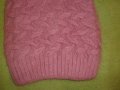 Машинно плетена вълнена шапка,  люляков цвят, снимка 3