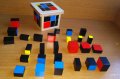Montessori Trinomial Cube Монтесори Триномиално Сензорно Кубче, снимка 3