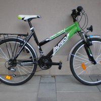 Продавам колела внос от Германия спортен юношески велосипед PARK RIDE AVIGO 24 цола преден амортисьо