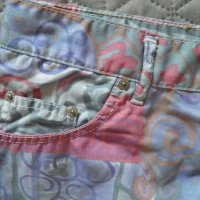 Дамски сет ефектна блуза и къси панталонки, снимка 3 - Къси панталони и бермуди - 26073761