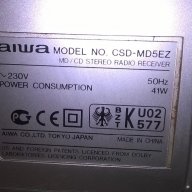aiwa csd-md5ez-md/cd stereo radio receiver-внос швеицария, снимка 15 - Ресийвъри, усилватели, смесителни пултове - 12330730