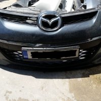 Лайсна хром за решетка в предна броня горна Mazda CX7 (07-12)г, снимка 3 - Аксесоари и консумативи - 22431758