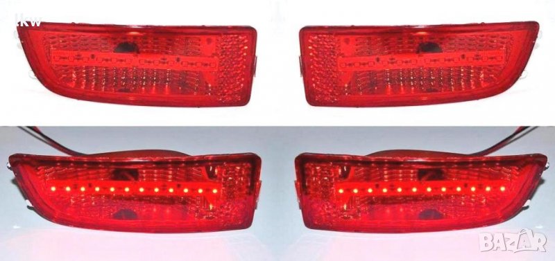 Заден ляв +десен рефлектор в броня за VOLKSWAGEN CRAFTER от 2006 LED , снимка 1