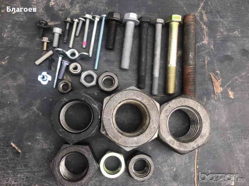 Болтове, гайки и крепежни елементи , снимка 1