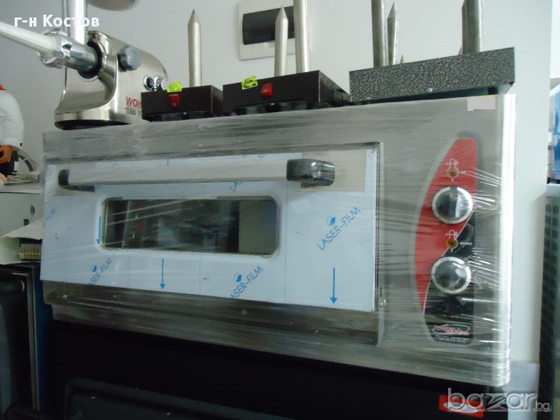 1.За пици Фурна Нови на две нива със шамотни плочи Турция ма 400 C градуса  трифазна 10 KW. Камера р, снимка 1