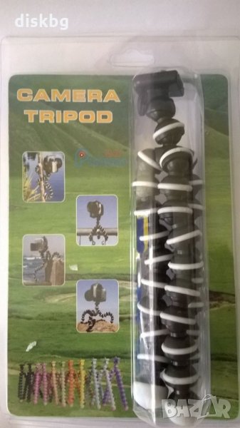 Нов статив за фотоапарат - трипод, стойка, държач, снимка 1