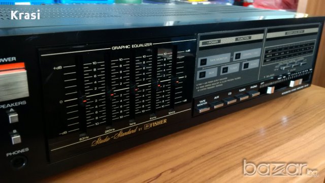 Усилвател Fisher CА-67., снимка 2 - Ресийвъри, усилватели, смесителни пултове - 10376250