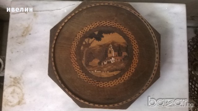 дървена декорация, снимка 3 - Антикварни и старинни предмети - 18057627