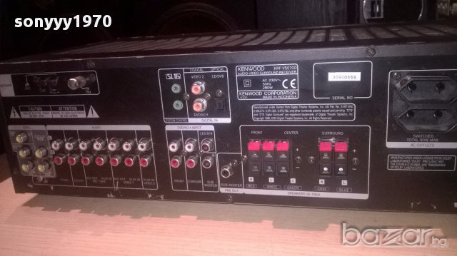 Kenwood krf-v5070d receiver 5x100w-внос швеицария, снимка 11 - Ресийвъри, усилватели, смесителни пултове - 14960864