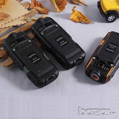 Ударо, Водо и Прахоустойчив Мускулест Паур банк телефон - SUPPU X6000 , снимка 5 - Други - 18405243